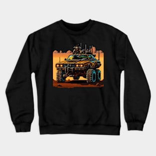 Post Apocalyptic Road Trip Crewneck Sweatshirt